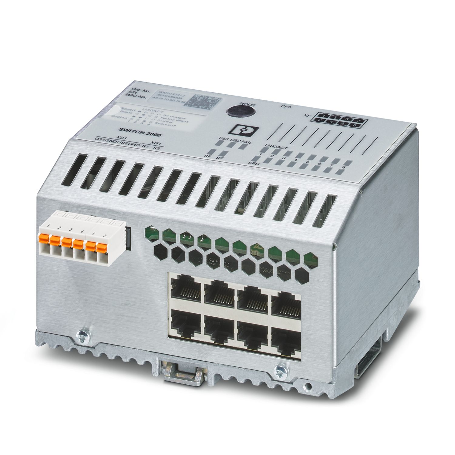 PHOENIX CONTACT: FL SWITCH 2508 PN - Industrial Ethernet SwitchManaged ...